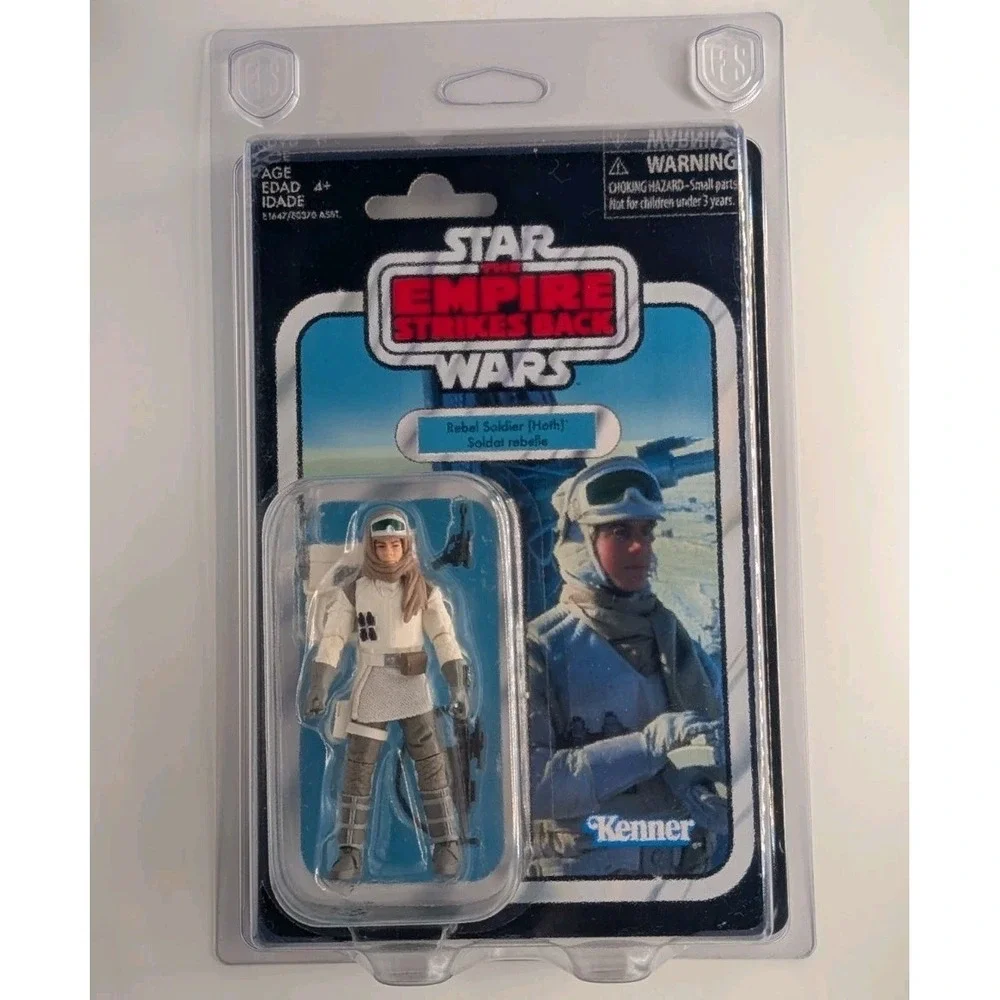 Star Wars The Vintage Collection Rebel Soldier‎ (Hoth) ESB VC120 With Protector